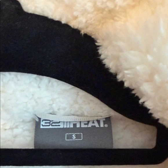 32 Degrees Cream Sherpa Jacket women’s small - Picture 5 of 6